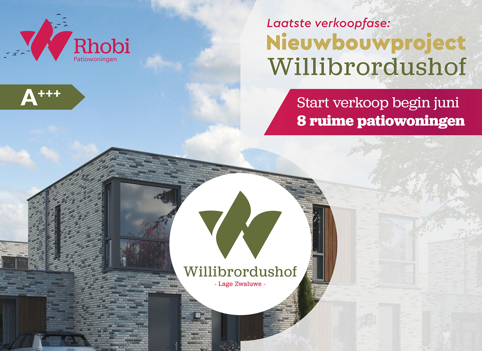 nieuwbouw Willibrordushof-Rhobi Lage Zwaluwe